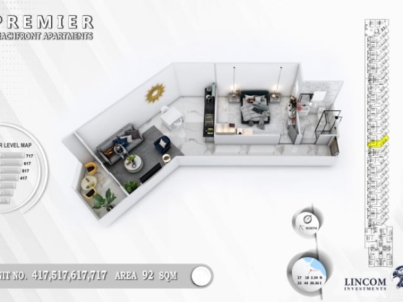 1 Bed Apartment for sale
